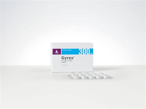 Gyrex 300 mg film kapli tablet (60 film kapli  Tablet)