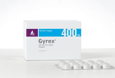 Gyrex 400 mg film kapli tablet (30 film kapli  Tablet)