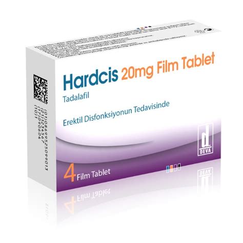 Hardcis 20 Mg 4 Film Tablet