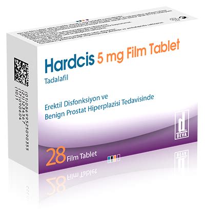 Hardcis 5 Mg Film Tablet (28 Tablet)
