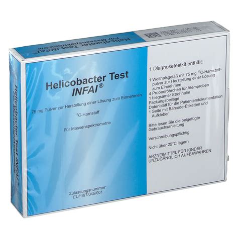 Helicobacter Test Infai (c-ure) 75 Mg 1 Sise
