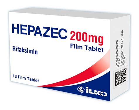Hepazec 200 Mg Film Tablet (12 Tablet)