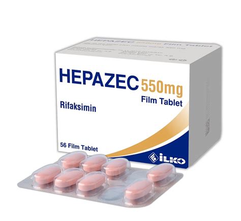 Hepazec 550 Mg Film Tablet (56 Tablet)