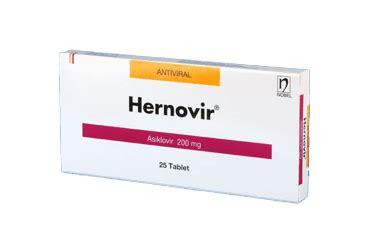 Hernovir 200 Mg 25 Tablet