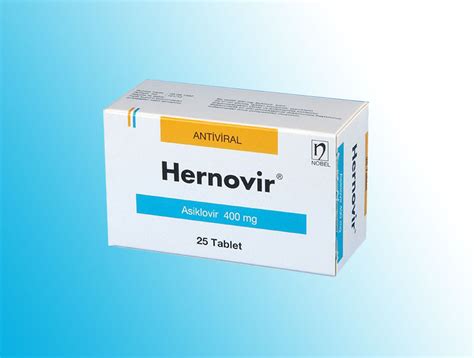 Hernovir 400 Mg 25 Tablet