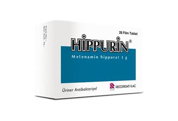 Hippurin 1 G Film Tablet (28 Tablet) Fiyatı