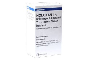 Holoxan 1 G Iv Infuzyonluk Cozelti Tozu Iceren Flakon Fiyatı