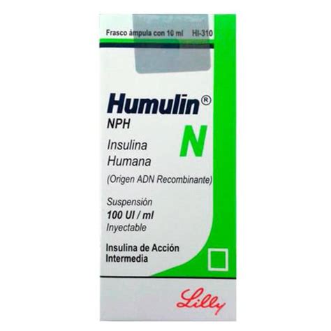 Humulin-nph 100 Iu/ml 10 Ml 1 Flakon