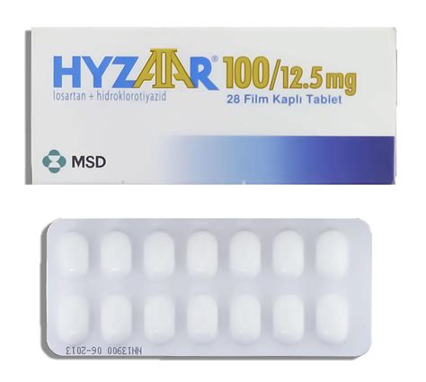 Hyzaar 100/12,5 Mg 28 Film Kapli Tablet