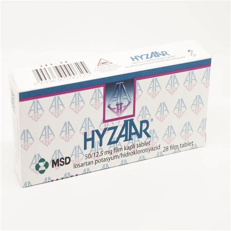 Hyzaar 50/12,5 Mg 28 Tablet