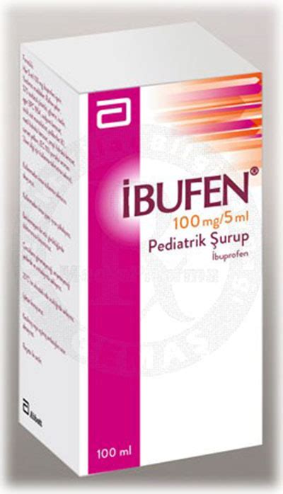 Ibufen 100 Mg/5 Ml 100 Ml Pediatrik Surup