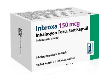 Inbroxa 150 Mcg Inhalasyon Tozu. Sert Kapsul (30 Kapsul) Fiyatı