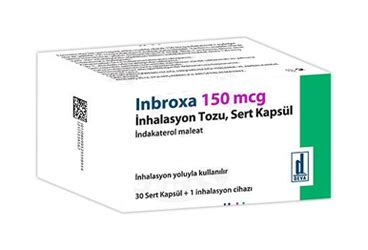 Inbroxa 300 Mcg Inhalasyon Tozu. Sert Kapsul (30 Kapsul) Fiyatı