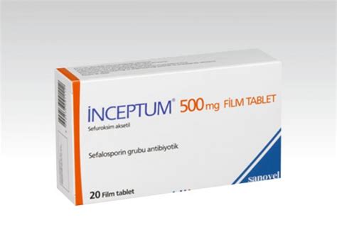 Inceptum 500 Mg 10 Film Tablet Fiyatı