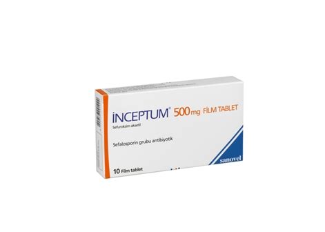 Inceptum 500 Mg 20 Film Tablet