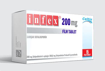 Infex 200 Mg 20 Film Tablet Fiyatı