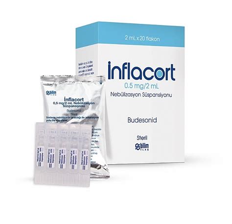 Inflacort 0.5 Mg/ml Nebulizasyon Suspansiyonu (20 Adet)