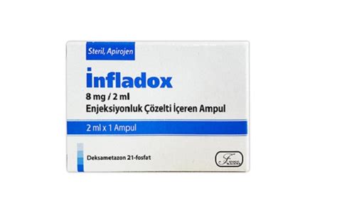 Infladox 8 Mg/ 2ml Enjeksiyonluk Cozelti Iceren 1 Ampul Fiyatı
