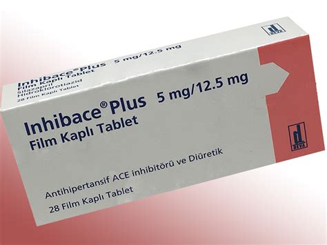 Inhibace Plus 5 Mg / 12,5 Mg 28 Tablet