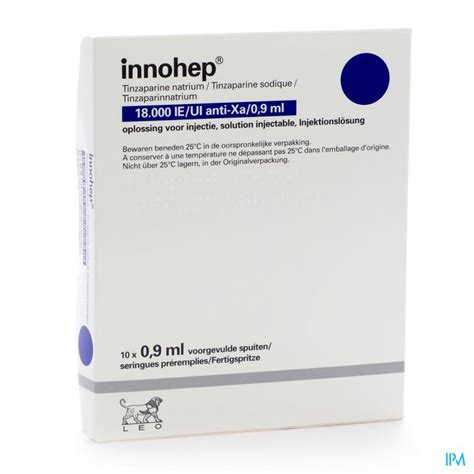 Innohep 18000 Iu/0,9 Ml 2 Kullanima Hazir Dolu Enjektorde Enjeksiyonluk/infuzyonluk Cozelti 2 Adet