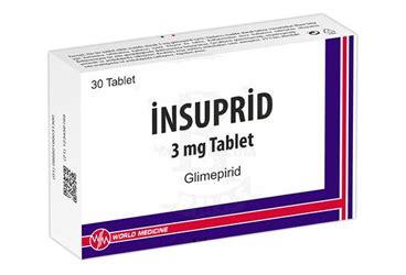 Insuprid 3 Mg 30 Tablet