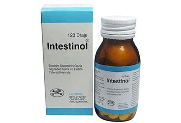 Intestinol 59.4 Mg/21.3 Mg/71.1 Mg Kapli Tablet ( 120 Kapli Adet ) Fiyatı