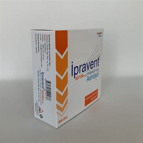 Ipralev 20 Mcg/50 Mcg Aerosol Inhalasyonu, Suspansiyon (200 Doz)