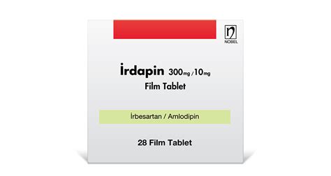 Irdapin 300 Mg/10 Mg 28 Film Tablet