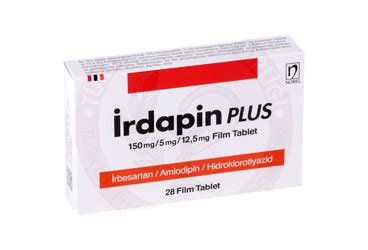 Irdapin Plus 150/10/12.5 Mg 28 Film Tablet Fiyatı