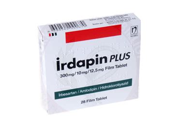 Irdapin Plus 300/10/12.5 Mg 28 Film Tablet Fiyatı