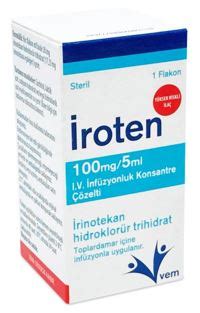 Iroten 40 Mg/2 Ml Konsantre Infuzyon Cozeltisi