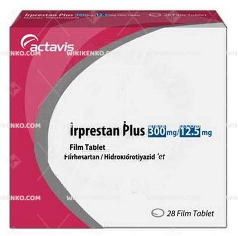 Irprestan Plus 300 Mg/12,5 Mg 28 Film Tablet