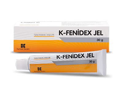 K-fenidex %1.5 + %1.5 + %5 Jel