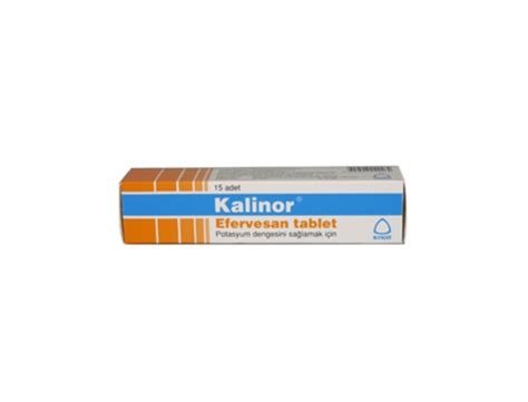 Kalinor 15 Efervesan Tablet