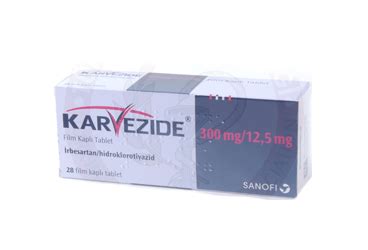 Karvezide 300 Mg/12,5 Mg 28 Film Kapli Tablet