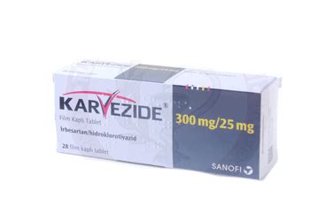 Karvezide 300 Mg/25 Mg 28 Film Kapli Tablet