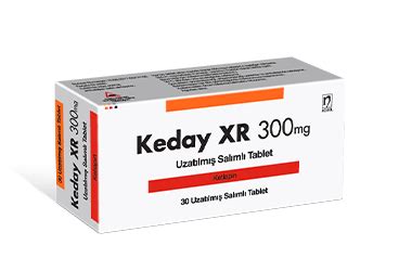 Keday Xr 300 Mg Uzatilmis Salimli 30 Tablet