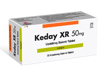 Keday Xr 50 Mg Uzatilmis Salimli 30 Tablet