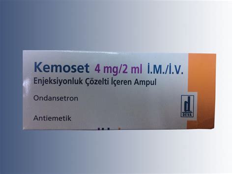 Kemotron 4 Mg/2 Ml I.m./i.v. Enjeksiyonluk/infuzyonluk Cozelti