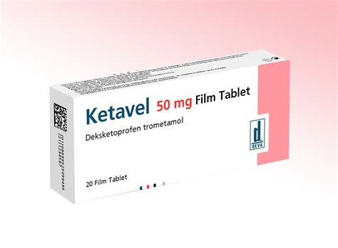 Ketavel 50 Mg 20 Film Tablet