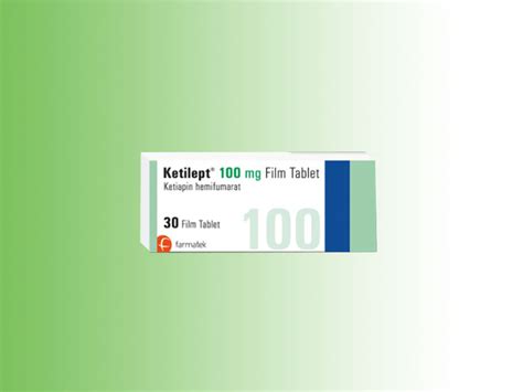Ketilept 100 Mg Film Kapli Tablet (30 Film Kapli Tablet) Fiyatı