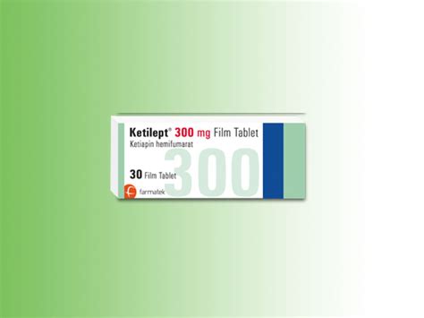 Ketilept 300 Mg 30 Film Tablet