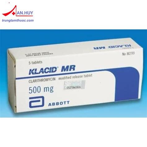 Klacid Mr 500 Degistirilmis Salim Tablet (20 Tablet)