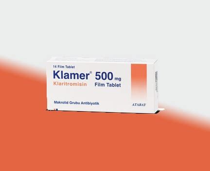 Klamaxin 500 Mg Film Kapli Tablet (14 Film Tablet) Fiyatı