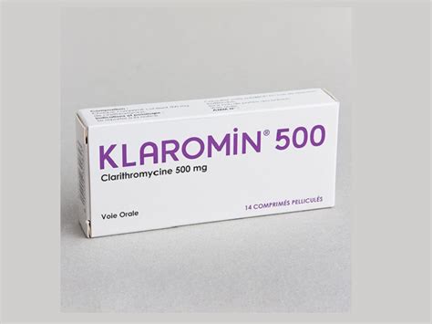 Klaromin 500 Mg 14 Tablet