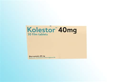 Kolestor 40 Mg 30 Film Tablet