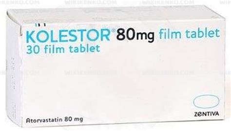 Kolestor 80 Mg 90 Film Tablet