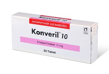 Konveril 10 Mg 20 Tablet