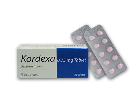 Kordexa 0,75 Mg 20 Tablet