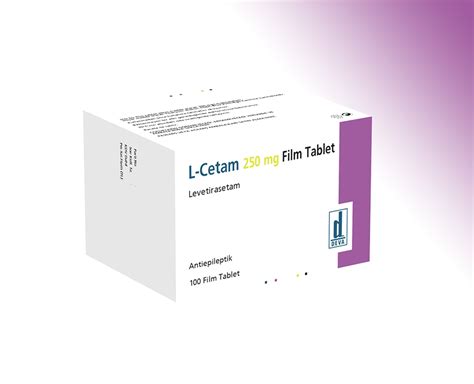 L-cetam 250 Mg 100 Film Tablet